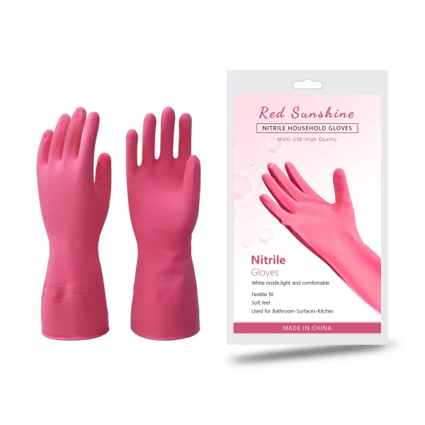 Bulk Household Nitrile Rubber Gloves2