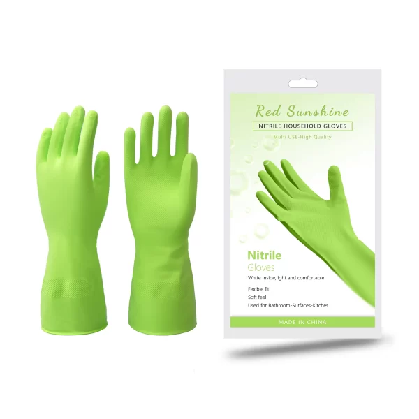 Bulk Household Nitrile Rubber Gloves5