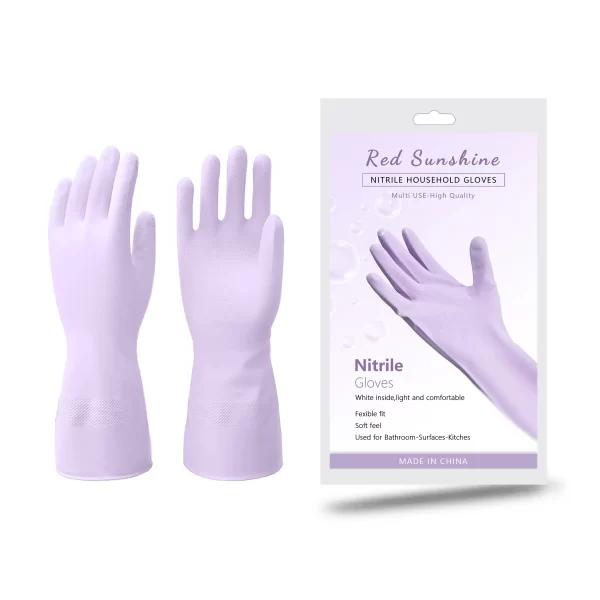 Bulk Household Nitrile Rubber Gloves6