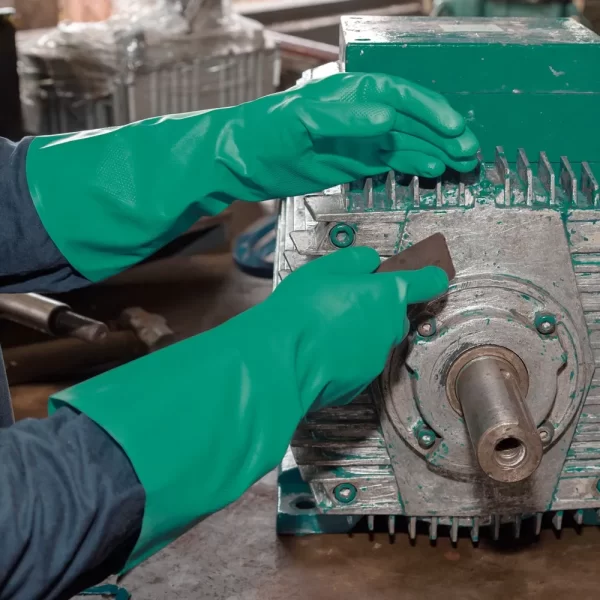 Custom Industrial Nitrile Gloves3