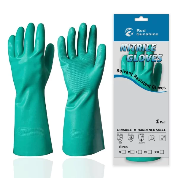 Custom Industrial Nitrile Gloves6