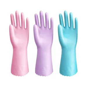 Custom PVC Household Gloves1