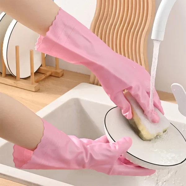 Custom PVC Household Gloves5
