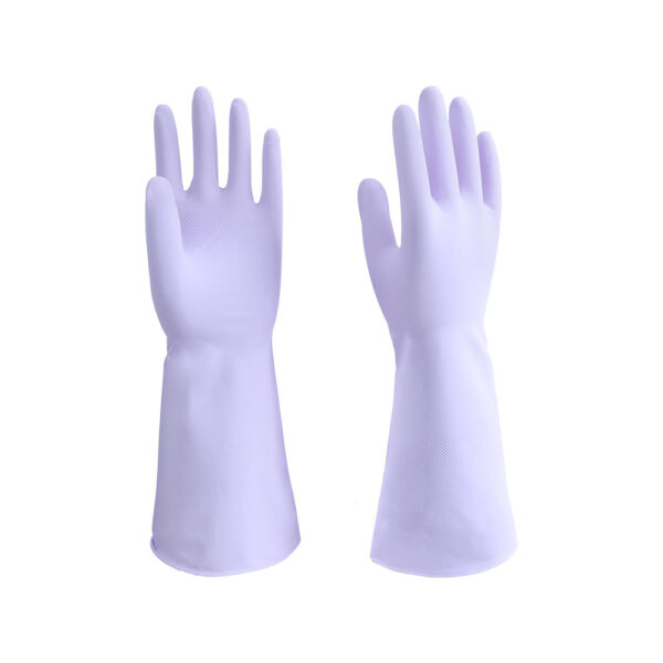 4 Colors 13mil Latex Freee Durable Nitrile Dish washing Gloves 13inch Reusable, Cleaning Non-slip No Powder Kitchen Cooking Horticulture - Image 5