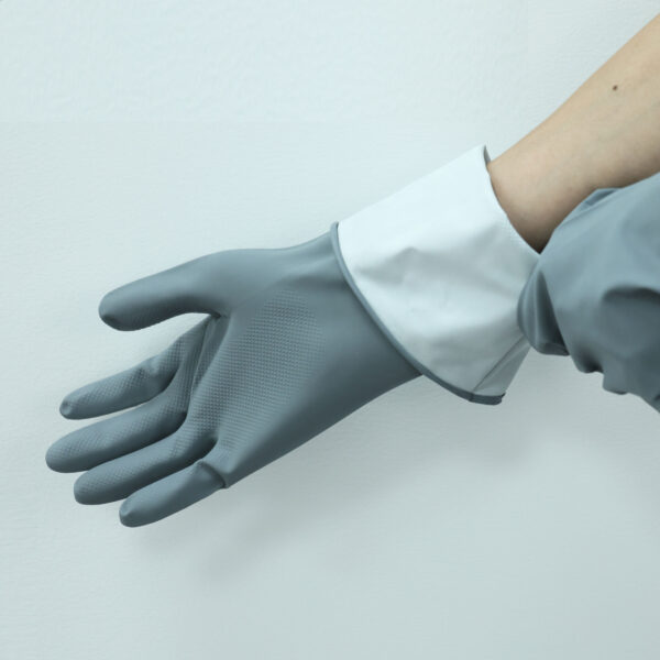 4 Colors 13mil Latex Freee Durable Nitrile Dish washing Gloves 13inch Reusable, Cleaning Non-slip No Powder Kitchen Cooking Horticulture - Image 6