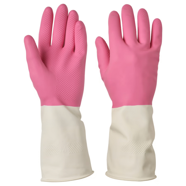 32 CM 4 Colors Long Cuff Bicolor Household Rubber Latex Gloves