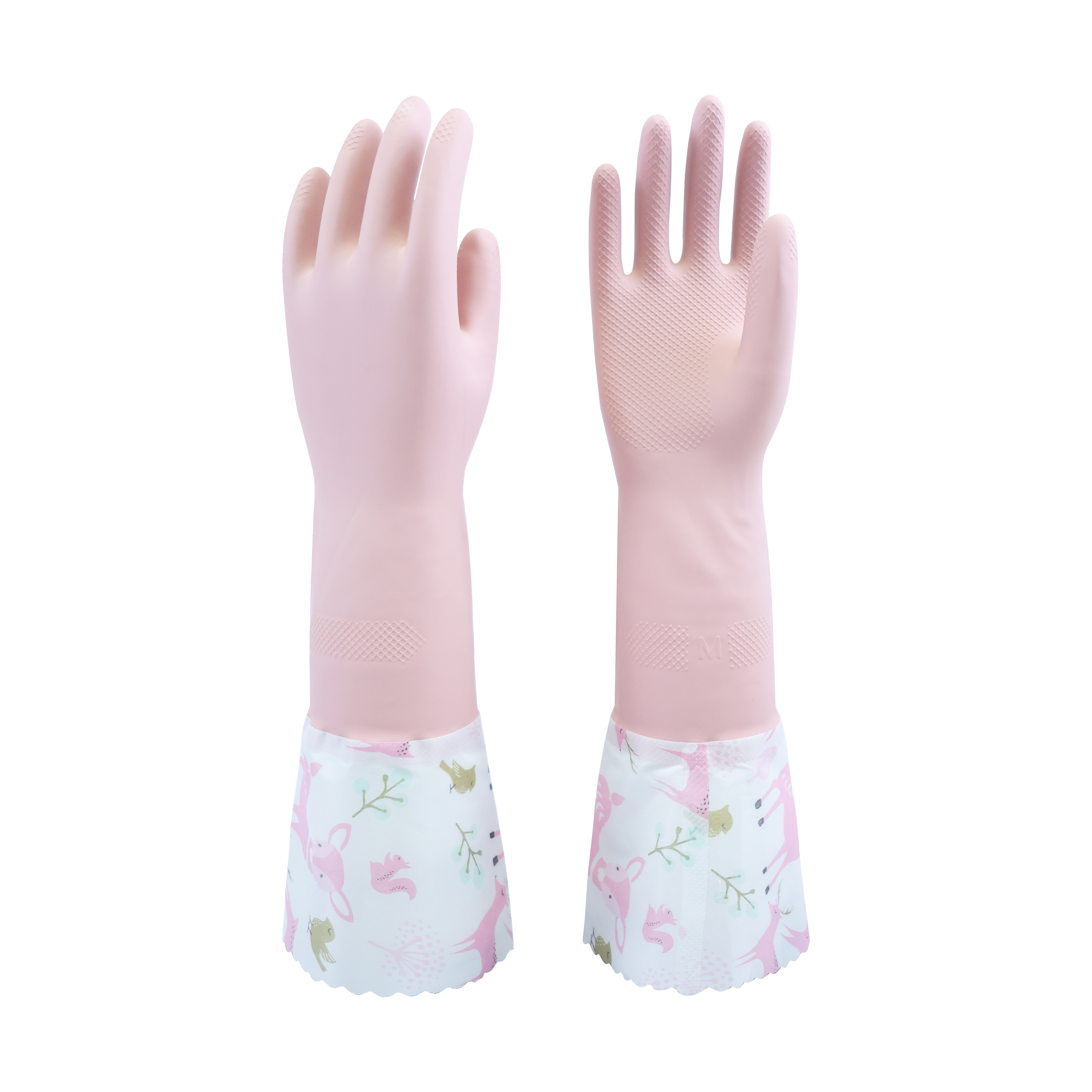 Super Long Household Latex Gloves Non Slip Waterproof OEM Available - Image 3
