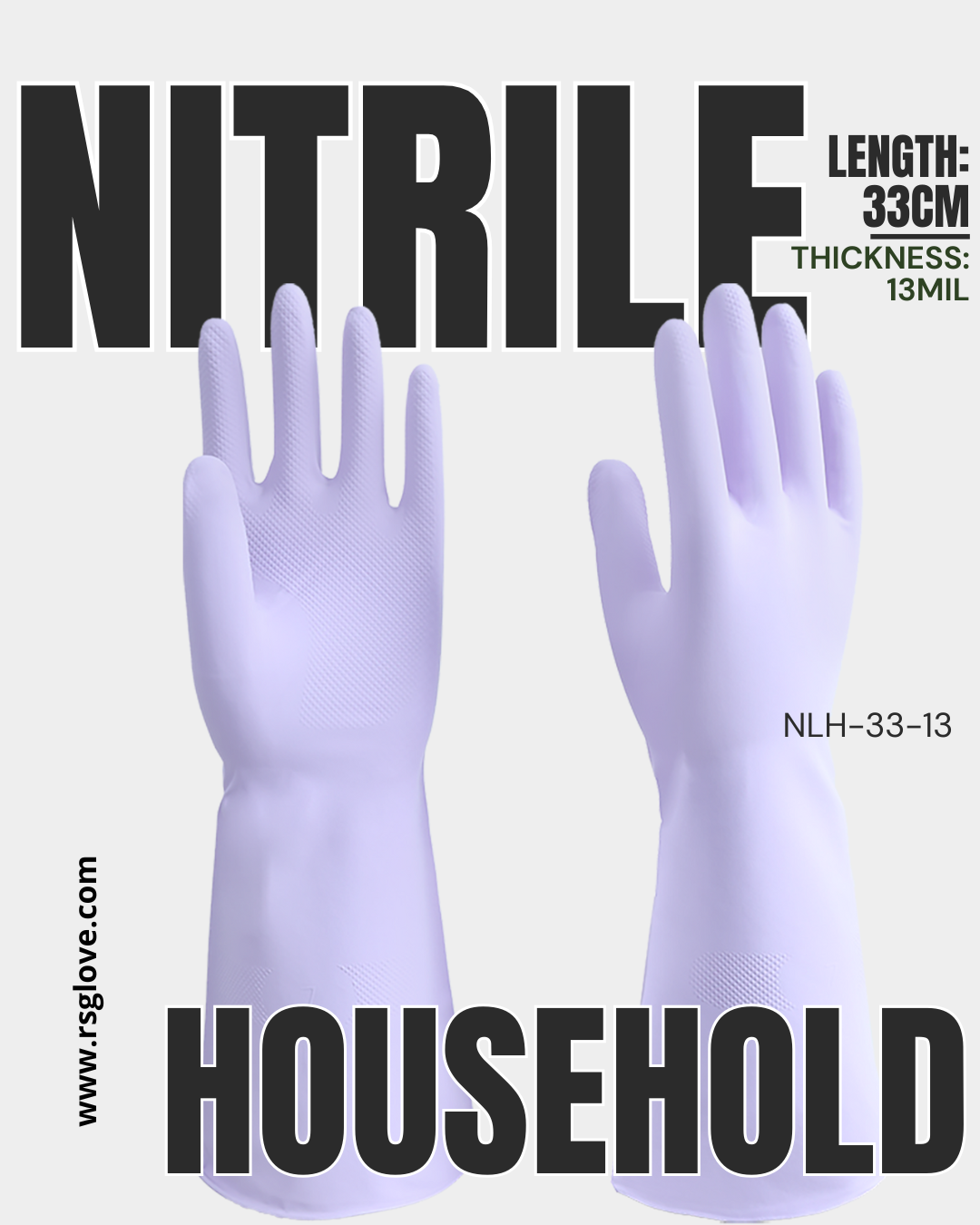ISO and CE certified reusable household gloves for global export.