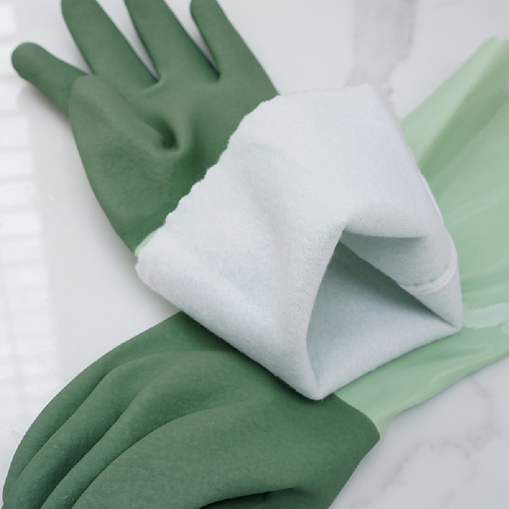 Multi-layer composite design of a professional household glove.
household glove innovations