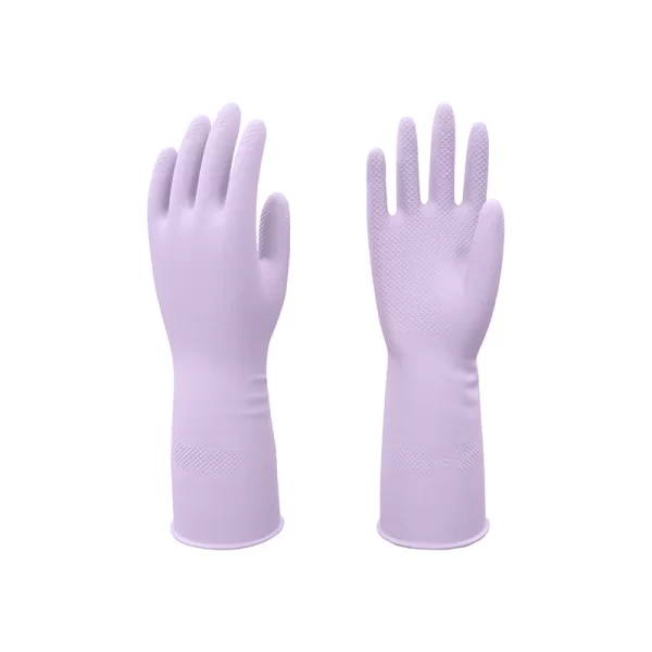 Latex household gloves