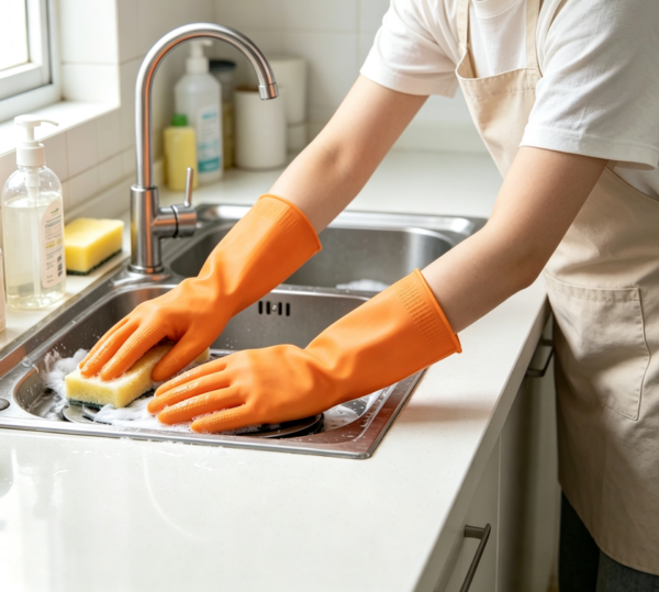Latex household gloves-RHX-31