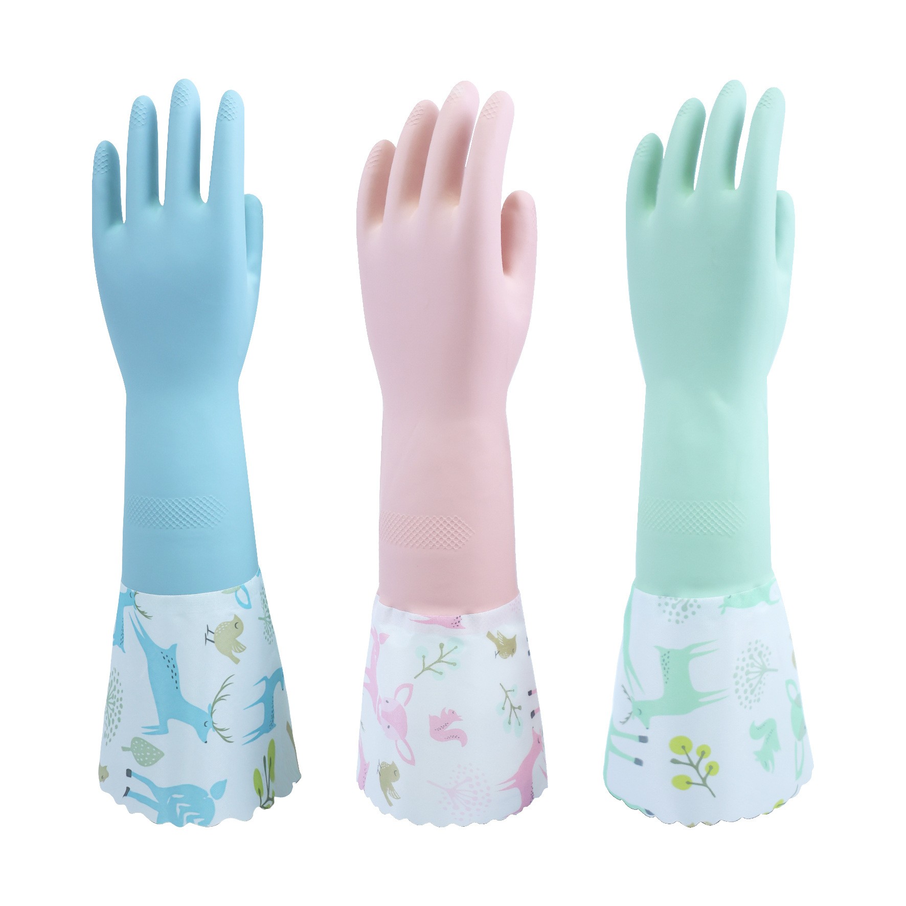 Latex household gloves-RHJ-33-YX1 2 Latex household gloves-RHJ-33-YX1