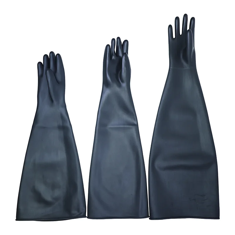 Latex industrial gloves-RID-60-70-80-PS