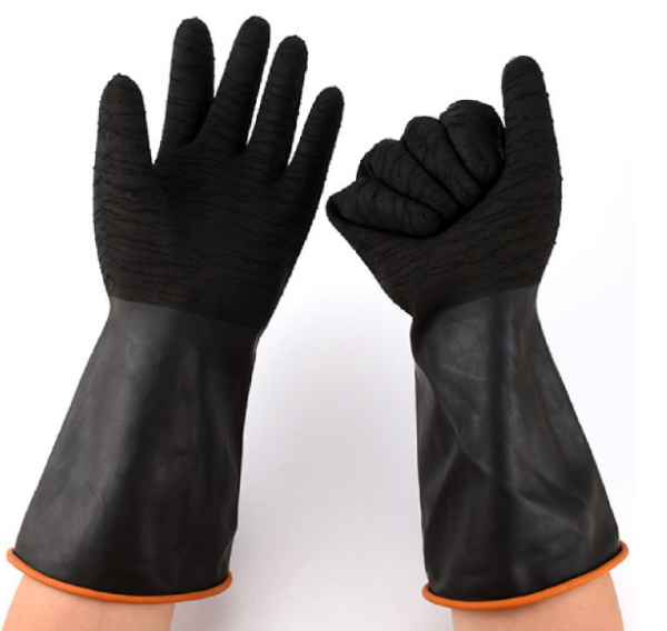 Latex industrial gloves-RIX-35-ZW 9 Latex industrial gloves-RIX-35-ZW