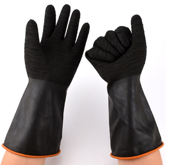 Latex industrial gloves-RIX-35-ZW 2 Latex industrial gloves-RIX-35-ZW - Image 2