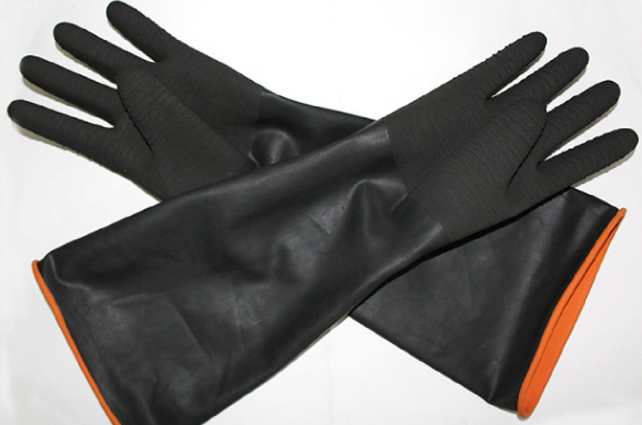 Latex industrial gloves-RIX-35-ZW 4 Latex industrial gloves-RIX-35-ZW - Image 4