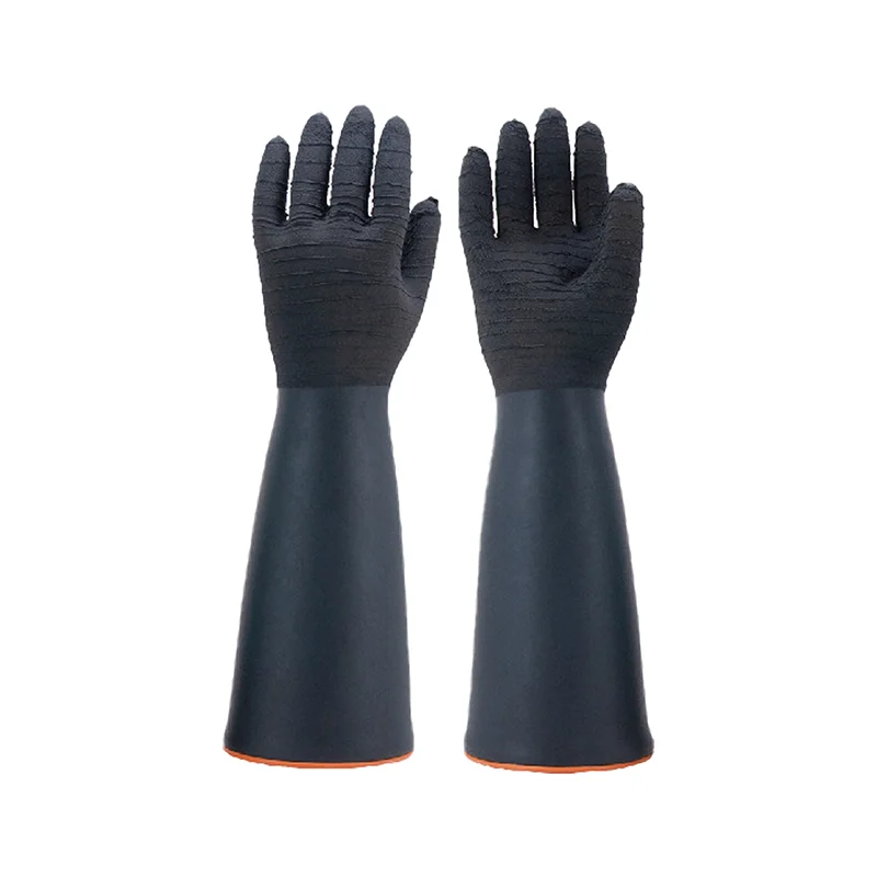 Latex industrial gloves-RIX-45-ZW