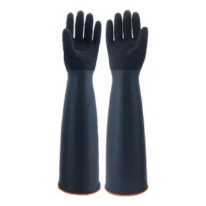 Latex industrial gloves-RIX-55-ZW