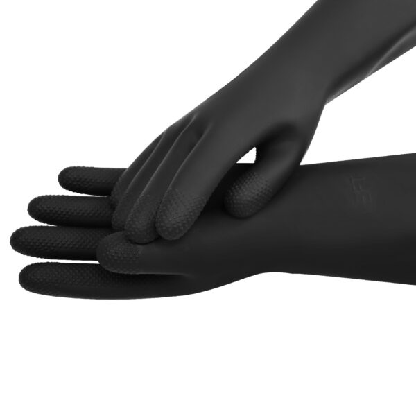 Latex industrial gloves-RIY-45-HW-Black 10 Latex industrial gloves-RIY-45-HW-Black