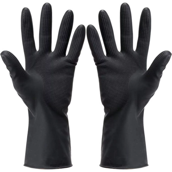 Mini Latex household gloves-RHY-26-Black 8 Mini Latex household gloves-RHY-26-Black