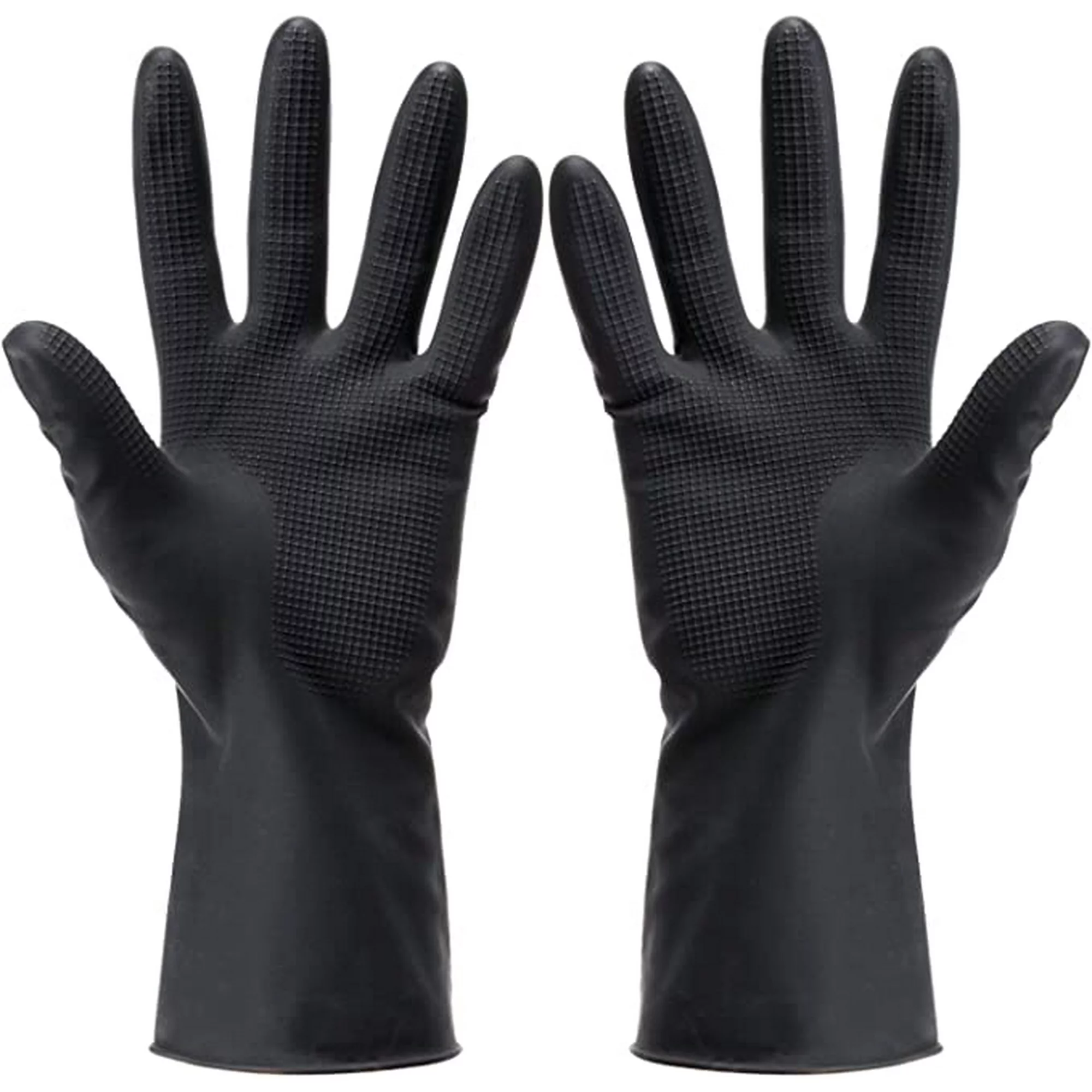 Mini Latex household gloves-RHY-26-Black