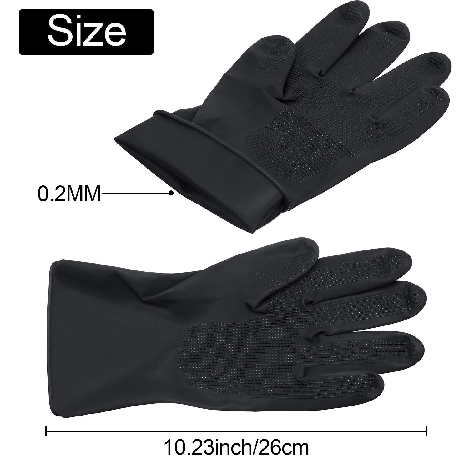 Mini Latex household gloves-RHY-26-Black 5 Mini Latex household gloves-RHY-26-Black - Image 5