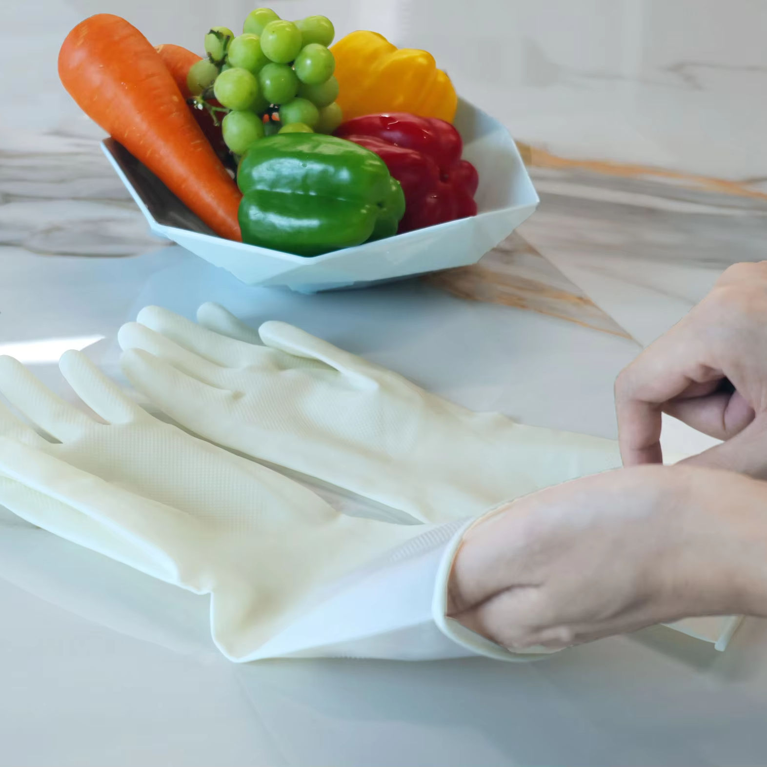 Nitrile household gloves-NLH-33 4 Nitrile household gloves-NLH-33 - Image 4