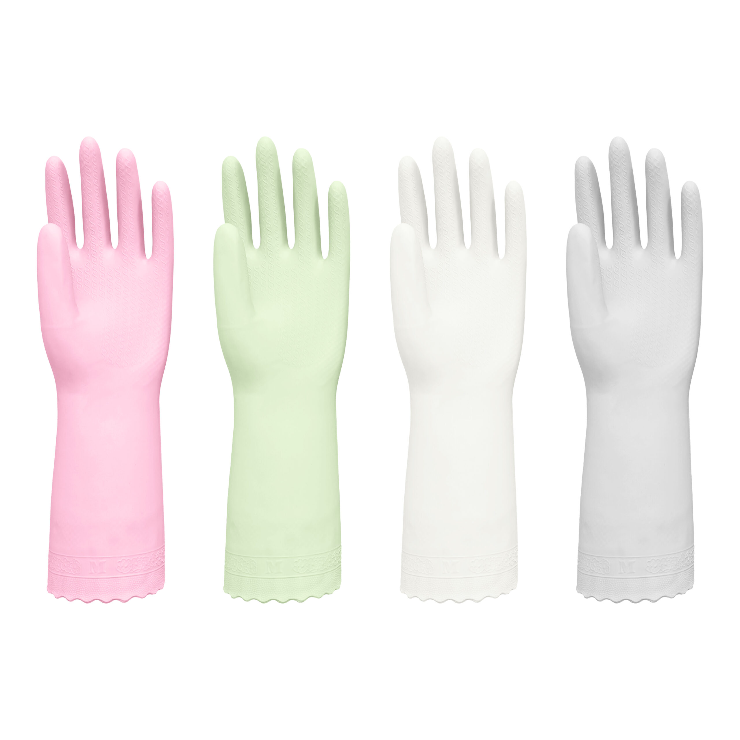 Description: PVC household gloves Weight: 60-70g Size: L M S Length: 32cm Width:9-11cm