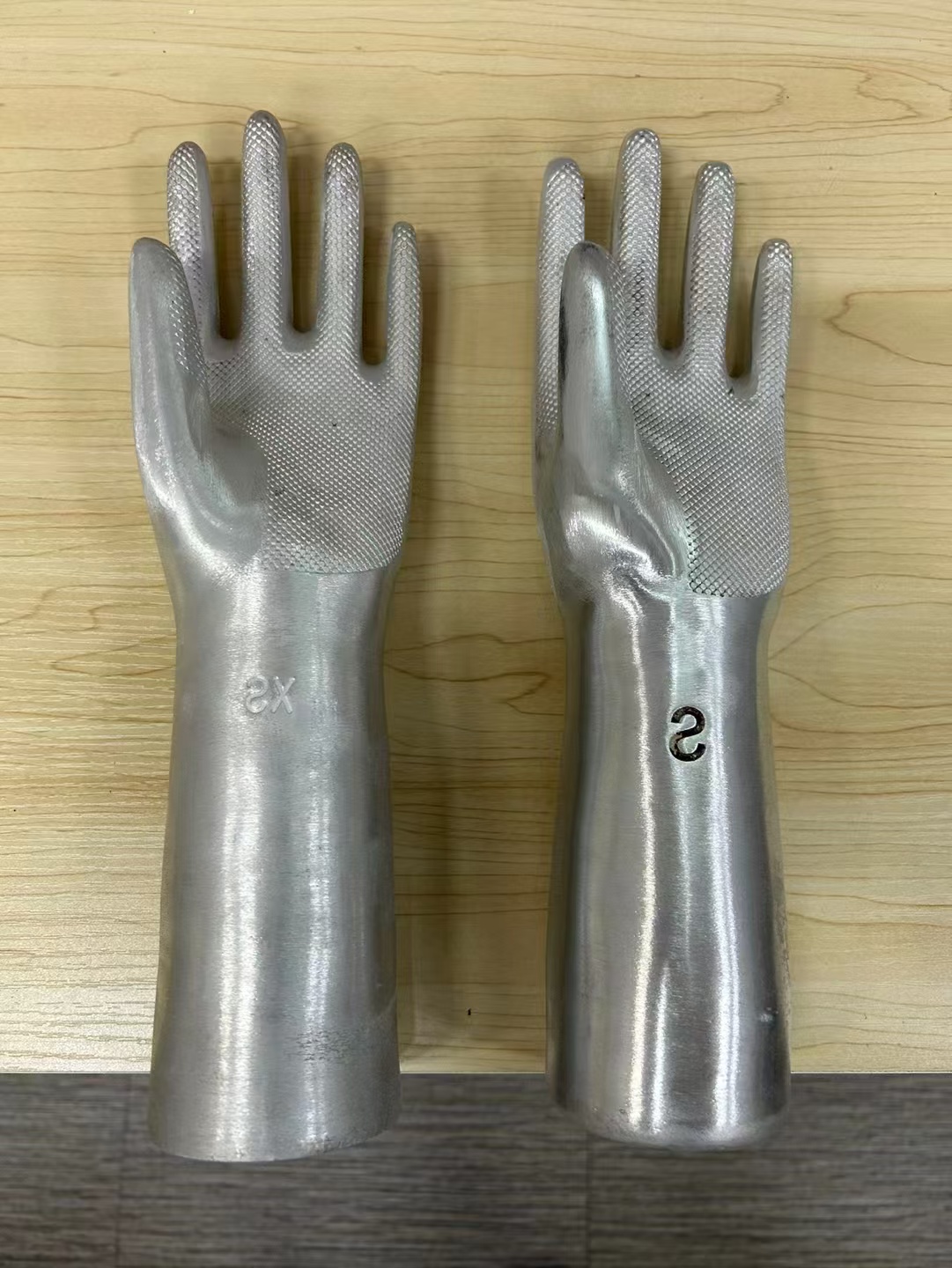 Aluminum Molds for latex rubber gloves
