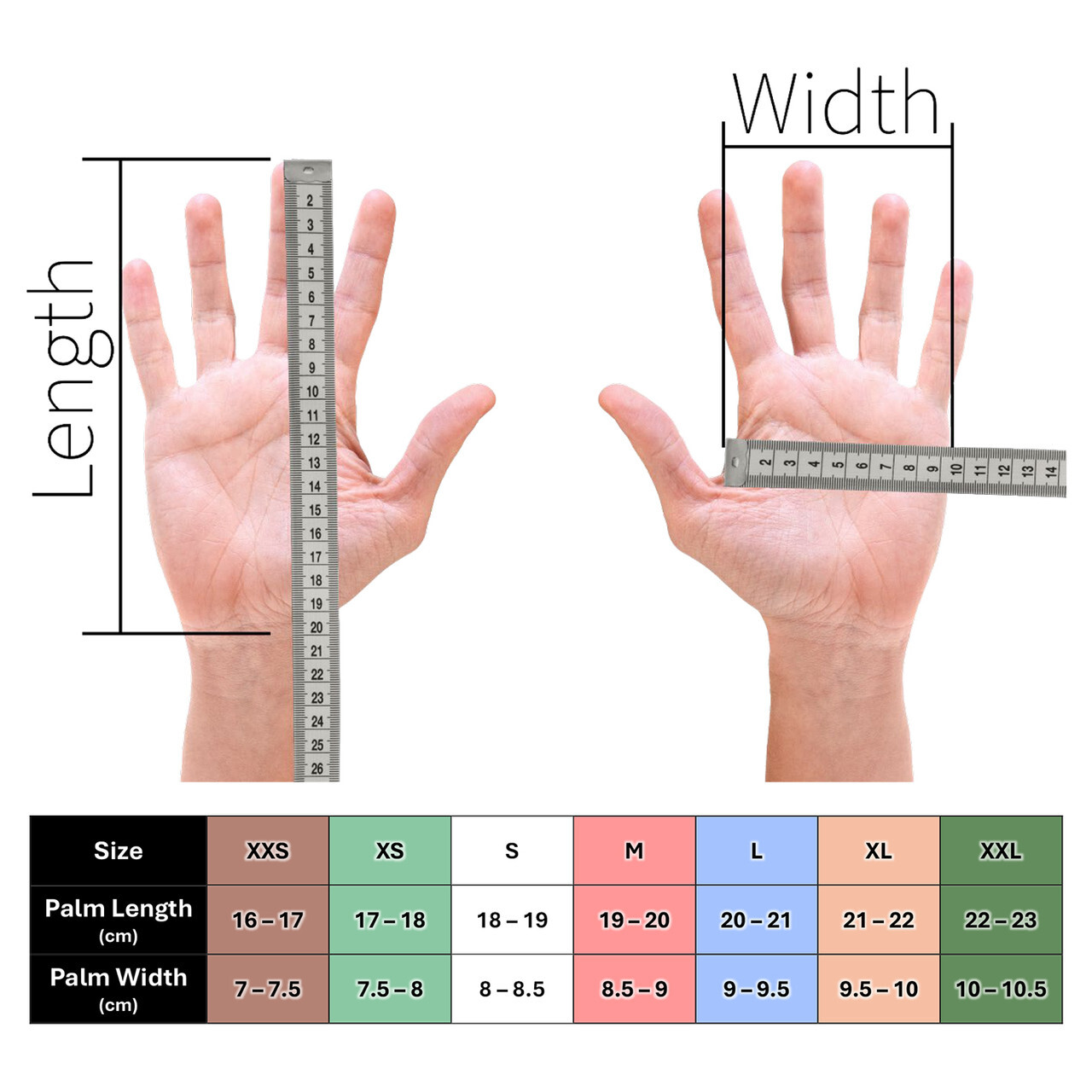 How to Choose the Right Glove Size: A Complete Guide to Measuring Rubber Household Gloves 2 Hand measurement illustration about rubber household glove size
