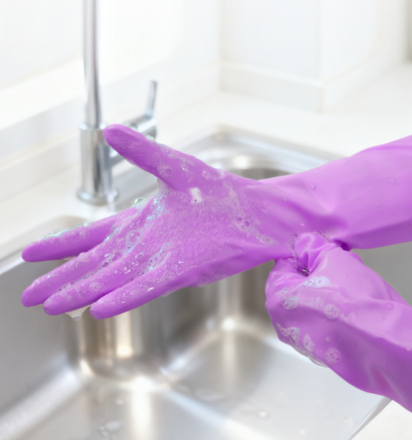 PVC household gloves-PVC-DY-ZR 13 PVC household gloves-PVC-DY-ZR